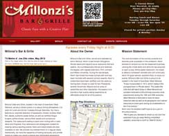 Millonzi's Bar & Grille Website